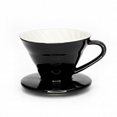 Воронка фильтр для заваривания кофе Barbossa-P.L. 1-2 чашки керамический (30000247) фото