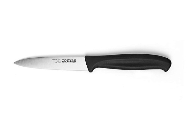 Нож универсальный Comas 10 см, L 20,9 см, нерж. сталь / полипропилен, цвет ручки черный, Puntillas (11587) фото