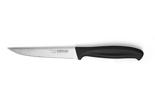 Нож для стейка Comas 12 см, L 23 см, нерж. сталь / полипропилен, цвет ручки черный, Puntillas (11585) фото