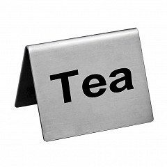 Табличка P.L. Proff Cuisine Tea 5*4 см, сталь фото