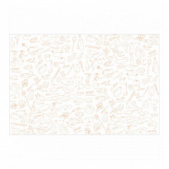 Обёрточная бумага жиростойкая в листах Garcia de Pou 35*52 см жиростойкий пергамент, 500 шт/уп фото