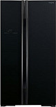 Холодильник  R-S702 PU2 GBK черное стекло