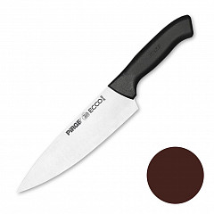Нож поварской Pirge 21 см, коричневая ручка фото
