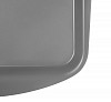 Поднос столовый из полипропилена Luxstahl 490х360 мм серый полипропилен особо прочный фото