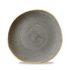 Тарелка мелкая Волна Churchill Stonecast Peppercorn Grey SPGSOG81 21 см в Москве , фото