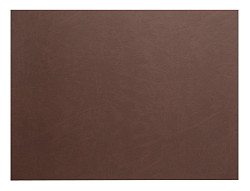Салфетка подстановочная (плейсмат) Lacor 45x30 см, 100 % переработанная кожа, декор brown / коричневый фото