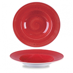 Тарелка для пасты Churchill Stonecast Berry Red SBRSVWBL1 28см 0,47л фото