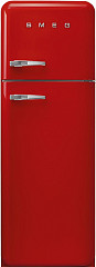Отдельностоящий двухдверный холодильник Smeg FAB30RRD5 в Москве , фото