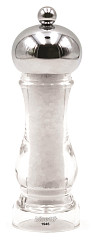 Мельница для соли Bisetti h 16,5 см, акрил, CAPRI (BIS02.09320S.098) в Москве , фото