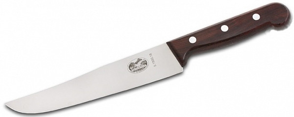 Нож поварской Victorinox Rosewood 18 см, ручка розовое дерево фото