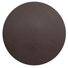 Салфетка подстановочная (плейсмат) Lacor d 40 см, декор grained brown / зернистый коричневый фото
