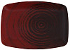 Блюдо прямоугольное Porland 32х23 см LYKKE RED (118432) фото