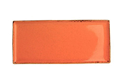 Блюдо прямоугольное Porland 35х16 см фарфор цвет оранжевый Seasons (358836) в Москве , фото
