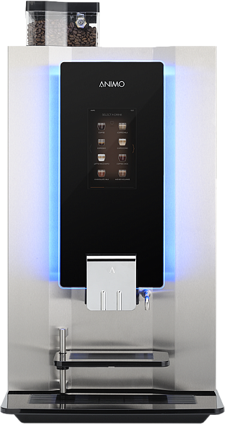 Кофейный аппарат Animo OptiBean 3 Touch серый фото