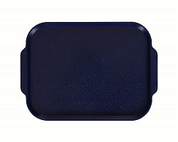 Поднос столовый с ручками Luxstahl 450х355 мм темно-синий фото