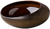 Салатник с наклоном Style Point Raw Design by Kevala 21 x 8,1 см, декор metallic gold (RD18423) фото
