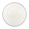Тарелка глубокая Petye Retro 28 см, белая с синим кантом MB-PTP-280-RTR-WHTBLU фото