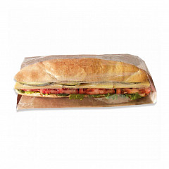 Пакет для сэндвича с окном Garcia de Pou Panorama 14+6*23 см, крафт-бумага, 250 шт/уп в Москве , фото