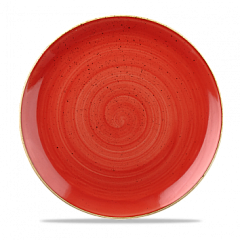 Тарелка мелкая круглая Churchill Stonecast Berry Red SBRSEV111 28,8см, без борта в Москве , фото