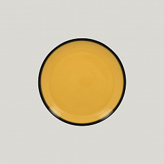 Тарелка круглая RAK Porcelain LEA Yellow 18 см (желтый цвет) в Москве , фото