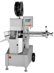 Автоматический двухскрепочный клипсатор Hualian Machinery DKJC18/15 с наложением петли фото