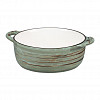 Чашка для супа P.L. Proff Cuisine Texture Light Green Lines 14,5 см, h 5,5 см, 580 мл фото