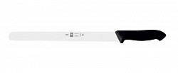 Нож для нарезки Icel 36см с волнистой кромкой, черный HORECA PRIME 28100.HR12000.360 фото