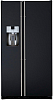 Холодильник Side-by-side Io Mabe ORGS2DFFF B LH черный фото