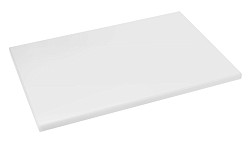 Доска разделочная Restola 600х400мм h18мм, полиэтилен, цвет белый 422111216 фото