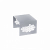 Подставка-куб для фуршета Luxstahl ажурная 170х150х120 мм серебро фото