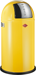Мусорный контейнер Wesco Pushboy, 50 л, лимонно-желтый фото