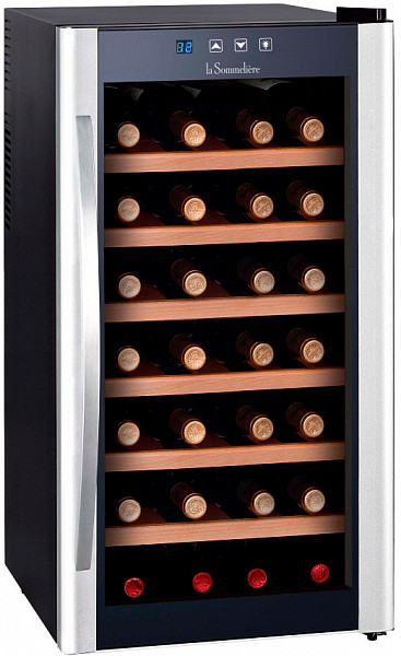 Монотемпературный винный шкаф La Sommeliere LS28KB фото