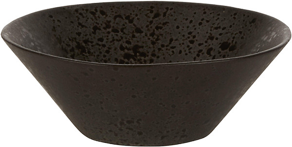 Салатник Style Point Stone Black 500 мл, d 16,5 см, цвет черный, Q Authentic (QU52908) фото