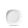 Тарелка мелкая квадратная Churchill 17см, X Squared, цвет белый WHSP71 фото