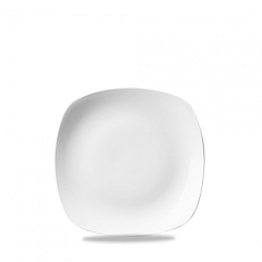 Тарелка мелкая квадратная Churchill 17см, X Squared, цвет белый WHSP71 в Москве , фото