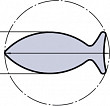 Барабан формующий La Minerva 60*31*18*2 мм, рыбка