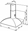 Пристенная вытяжка Smeg KSE89AO9 фото