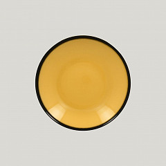 Тарелка-салатник RAK Porcelain LEA Yellow 26 см, высота 5 см, 1,2 л (желтый цвет) в Москве , фото