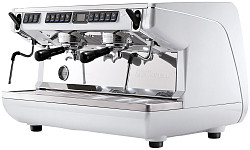 Рожковая кофемашина Nuova Simonelli Appia Life 2Gr Timer 220V белая+высокие группы+экономайзер (250127) фото