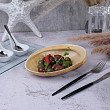 Салатник P.L. Proff Cuisine 365 мл 19*14,5 см h5 см Light Pearl Ammonite Shell Frutti di Mare (81241257)