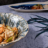 Салатник P.L. Proff Cuisine 925 мл d 19 см h9 см Dark Northern Blue Brown Flower Frutti di Mare (81241234) фото