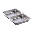 Гастроемкость P.L. Proff Cuisine 1/1*65 мм (530*325 мм) 9 л двойная нерж. STIV (81240612)