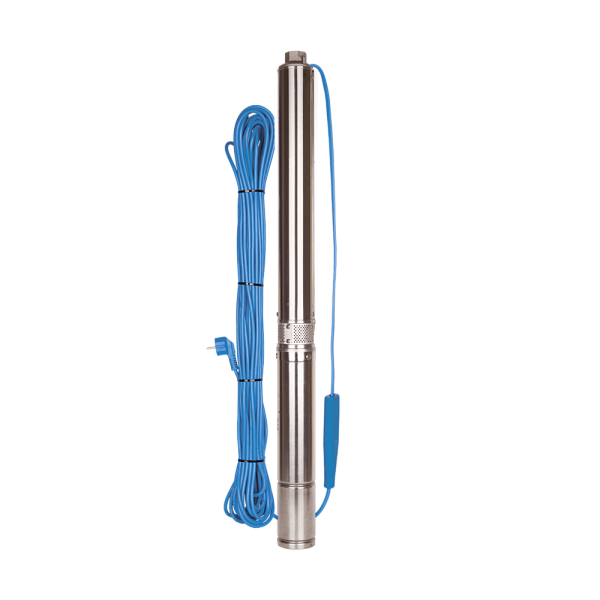Насос скважинный Aquario ASP1E-35-75 (встр.конд., каб.20м) фото