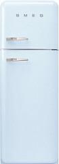 Отдельностоящий двухдверный холодильник Smeg FAB30RPB5 в Москве , фото
