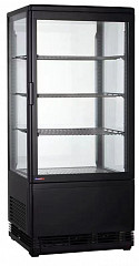 Шкаф-витрина холодильный Cooleq CW-70 Black в Москве , фото