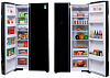 Холодильник Hitachi R-S702 PU2 GBK черное стекло фото