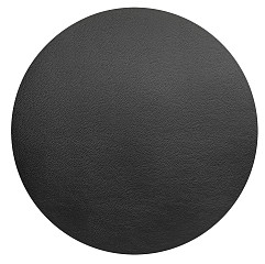 Салфетка подстановочная (плейсмат) Lacor d 40 см, декор grainy black / зернистый черный фото