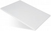 Доска разделочная Luxstahl 250х150х10 белая пластик фото