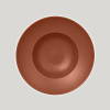 Тарелка круглая глубокая RAK Porcelain Neofusion Terra 23 см (терракотовый цвет) фото