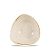 Салатник треугольный Churchill Stonecast Nutmeg Cream SNMSTRB61 фото